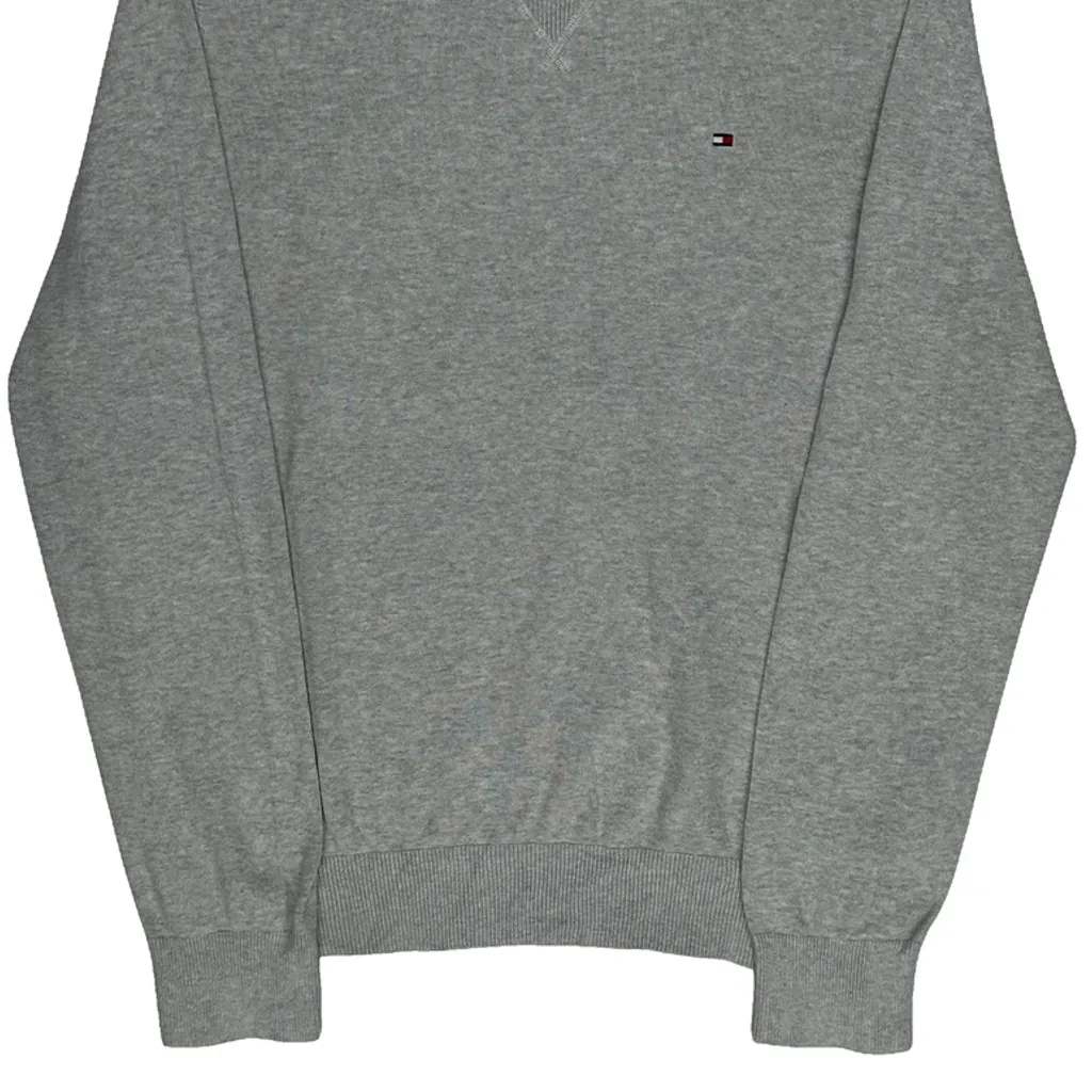 Tommy Hilfiger Jumper - Medium Grey Cotton - Image 5