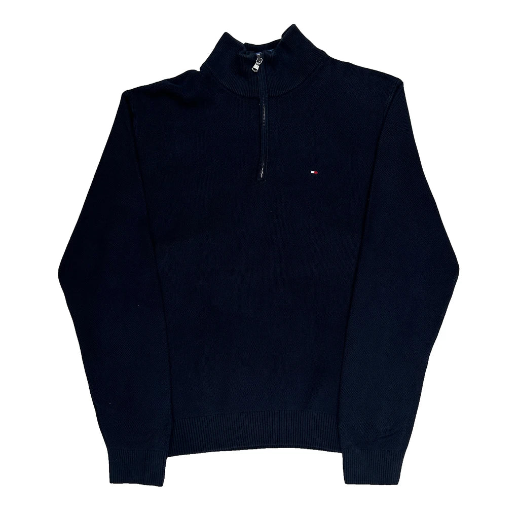 Tommy Hilfiger Jumper - Large Navy Cotton
