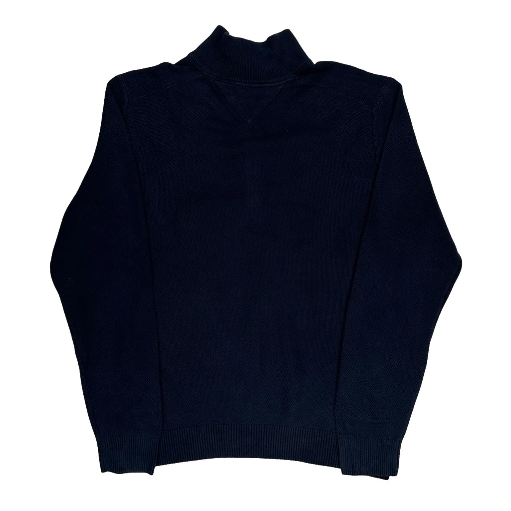 Tommy Hilfiger Jumper - Large Navy Cotton - Image 2