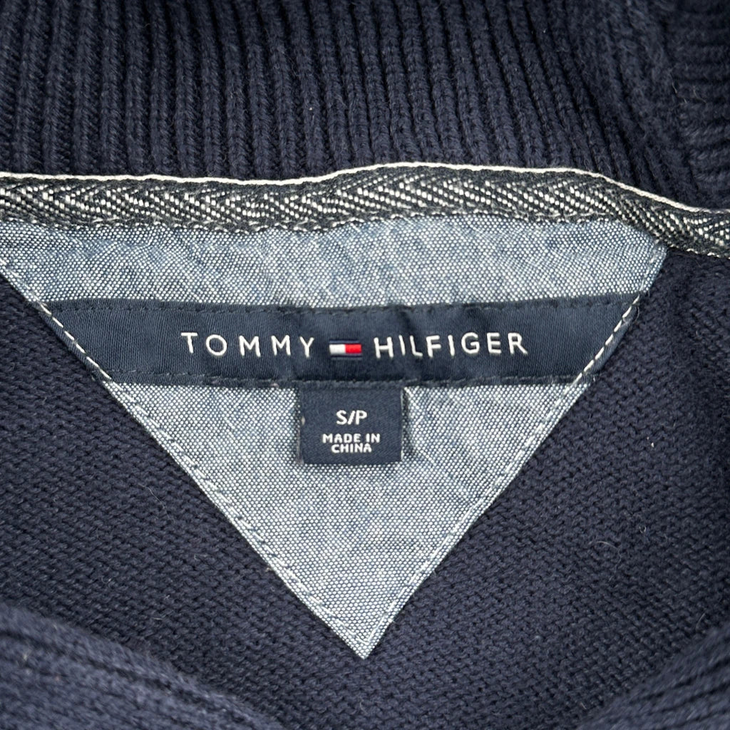 Tommy Hilfiger Jumper - Small Navy Cotton - Image 3