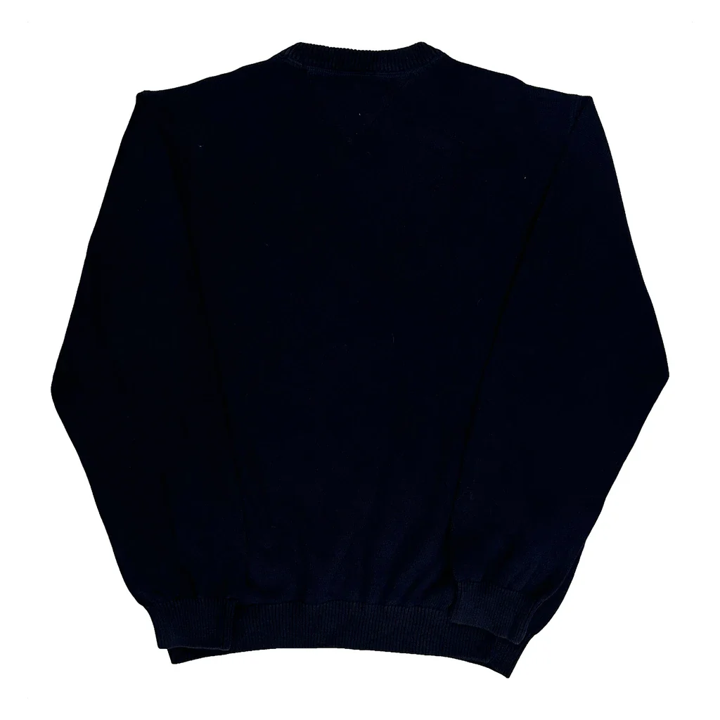 Tommy Hilfiger Jumper - XL Navy Cotton - Image 2