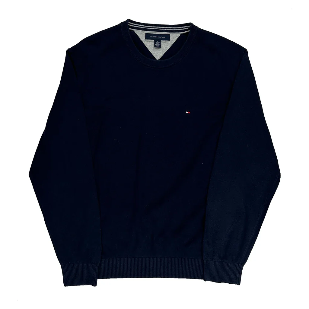 Tommy Hilfiger Jumper - XL Navy Cotton