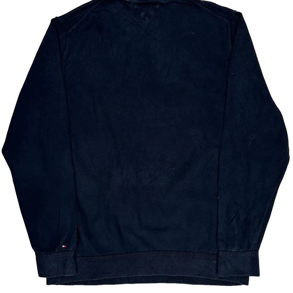 Tommy Hilfiger Graphic Jumper - 2XL Navy Cotton - Image 6