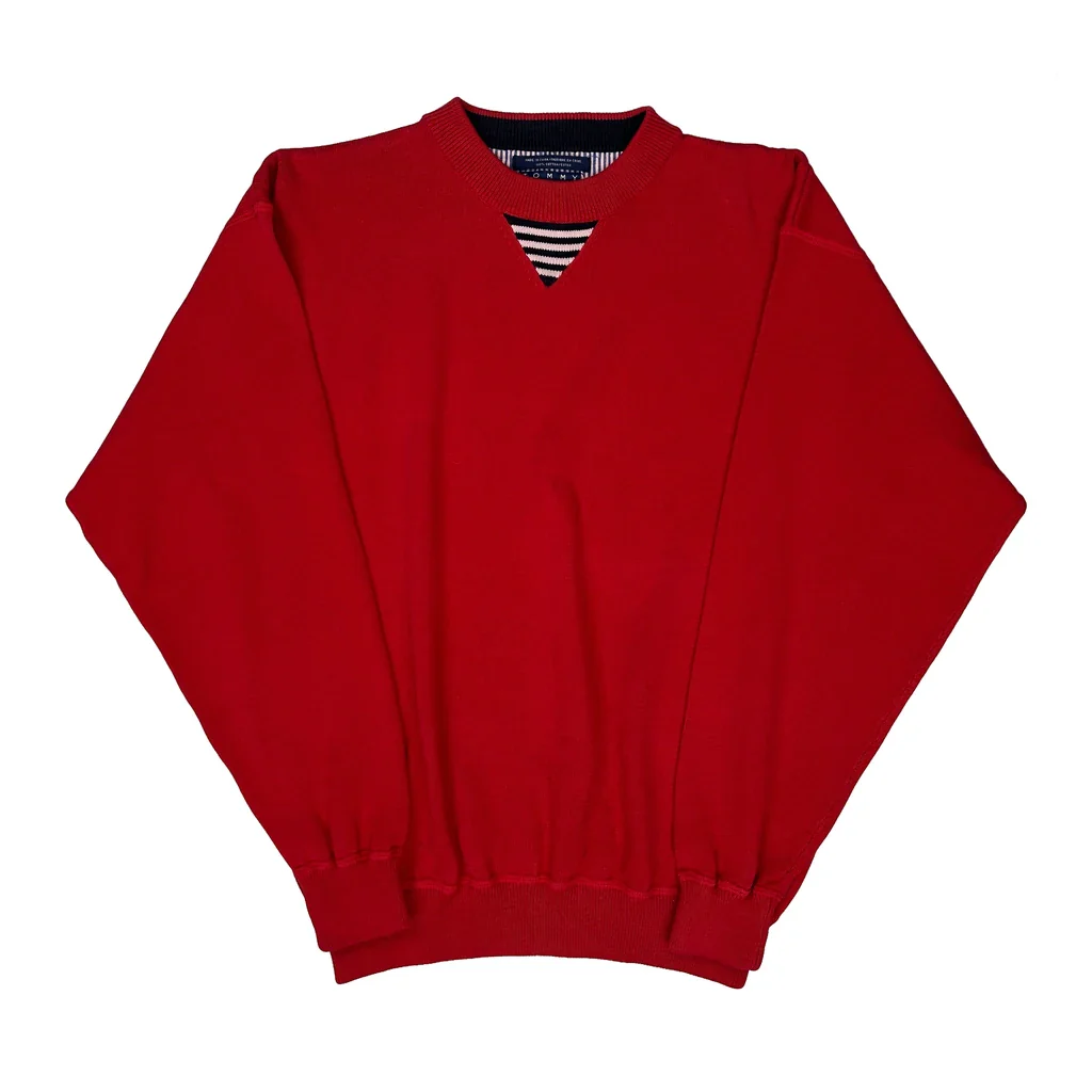 Tommy Hilfiger Jumper - Medium Red Cotton