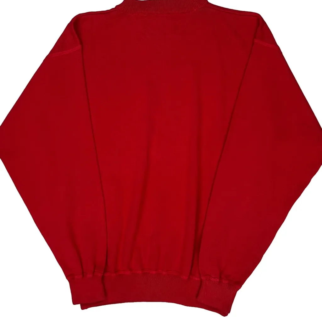 Tommy Hilfiger Jumper - Medium Red Cotton - Image 7