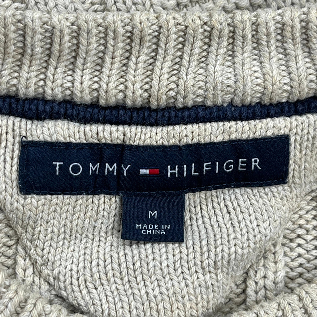 Tommy Hilfiger Jumper - Medium Beige Cotton - Image 3