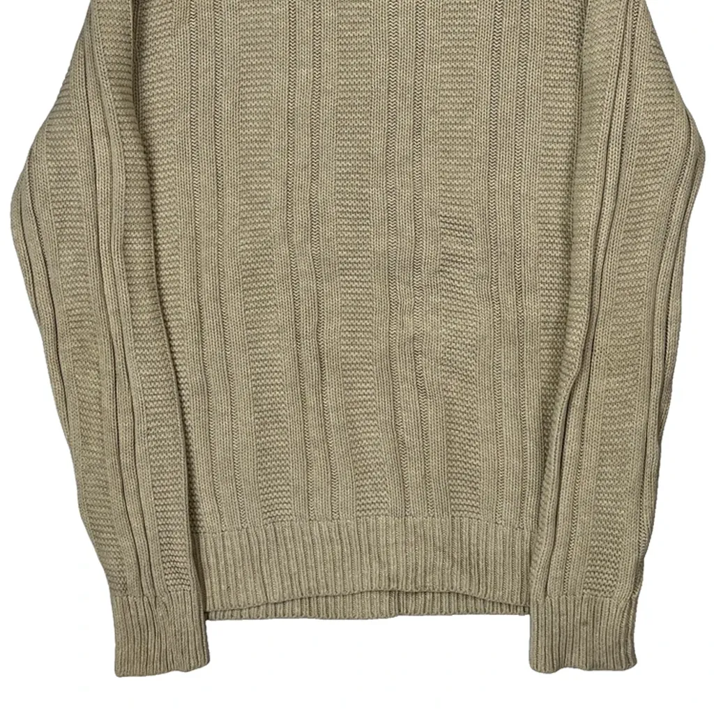 Tommy Hilfiger Jumper - Medium Beige Cotton - Image 5