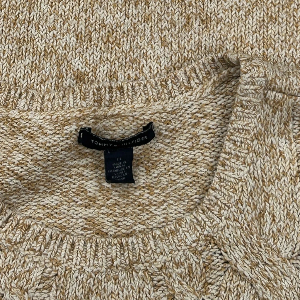 Tommy Hilfiger Jumper - Medium Beige Cotton Blend - Image 3