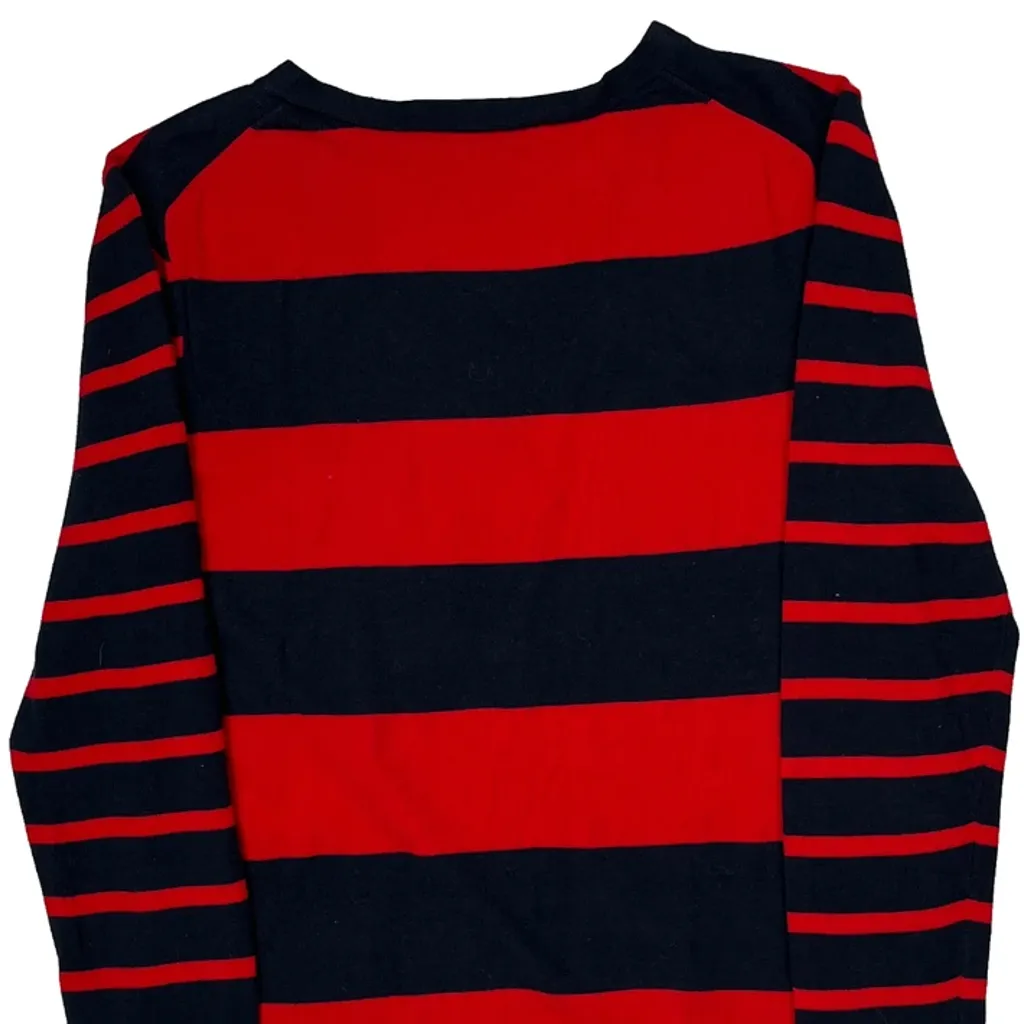 Tommy Hilfiger Striped Jumper - Small Black Cotton - Image 7