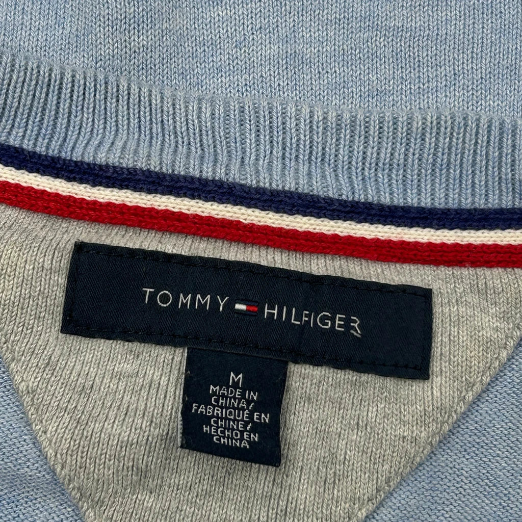 Tommy Hilfiger Jumper - Medium Blue Cotton - Image 3