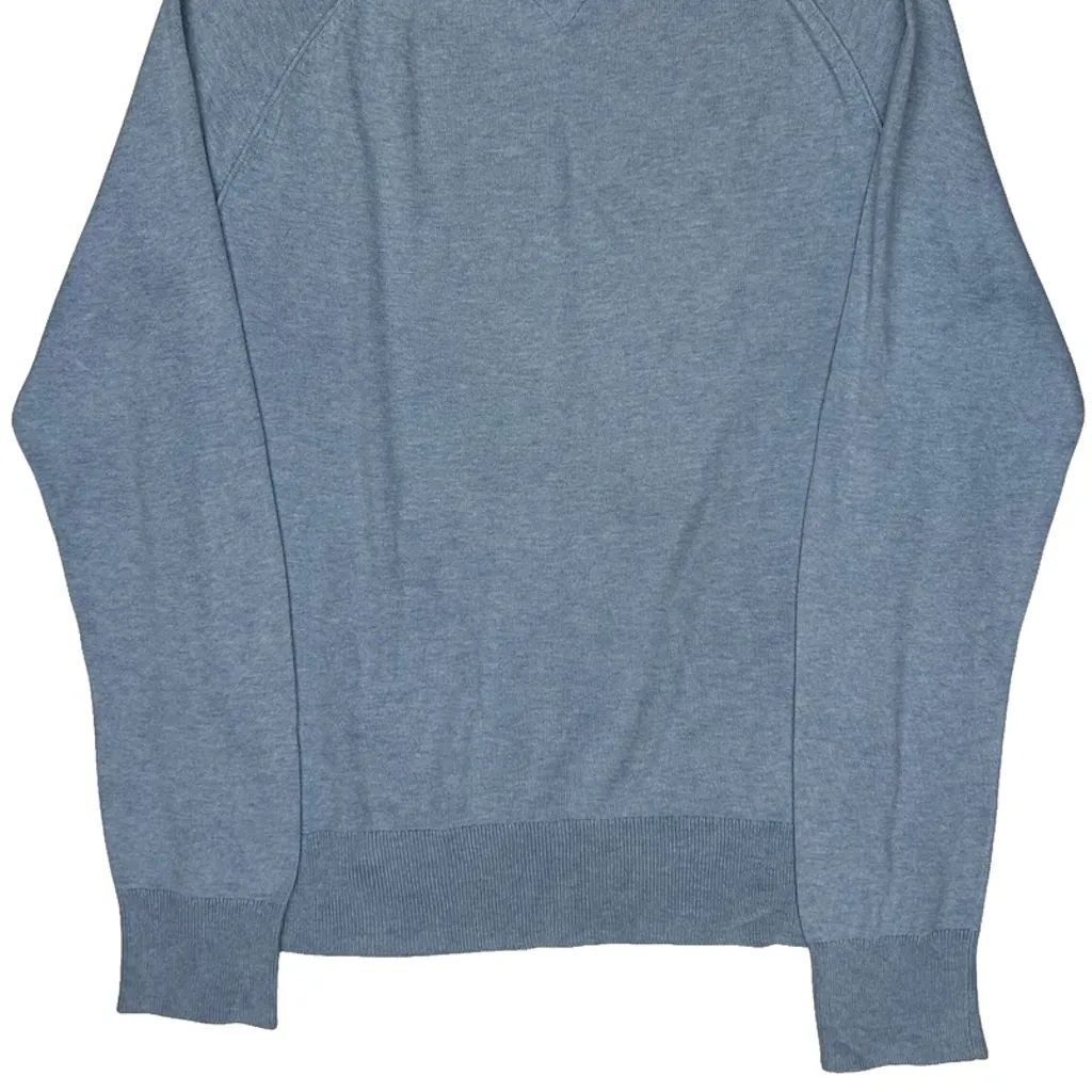 Tommy Hilfiger Jumper - Medium Blue Cotton - Image 7