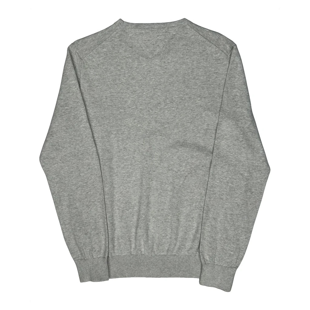 Tommy Hilfiger Jumper - Medium Grey Cotton - Image 2