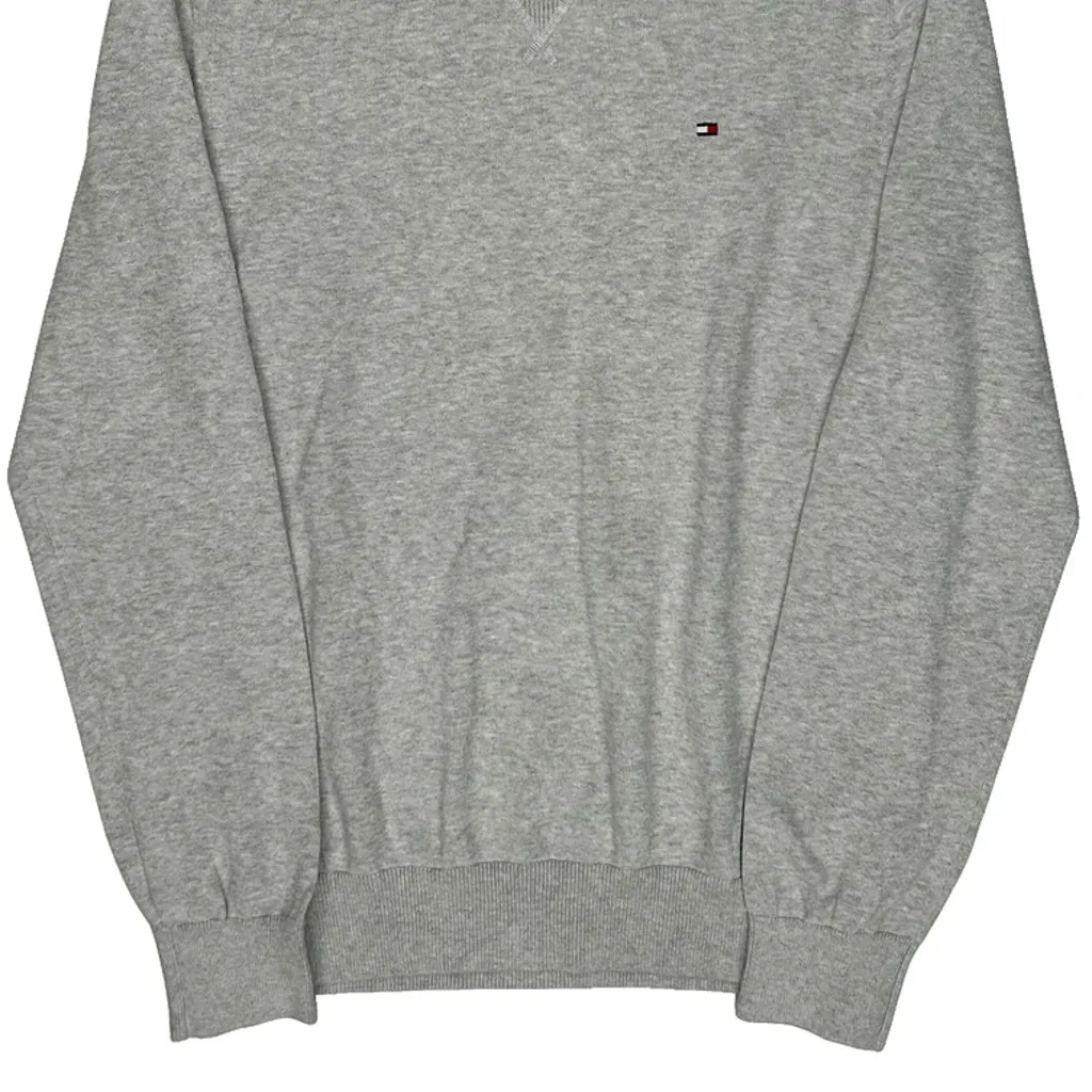 Tommy Hilfiger Jumper - Medium Grey Cotton - Image 5