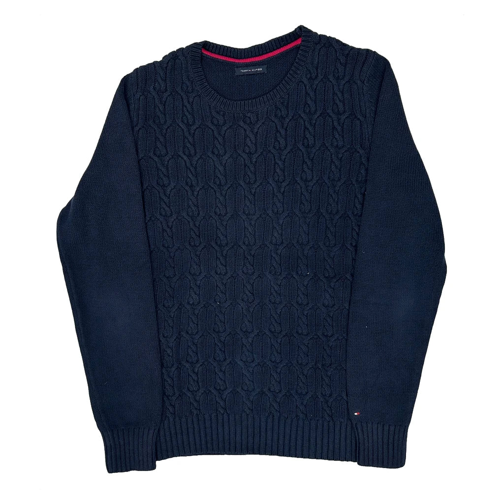 Tommy Hilfiger Jumper - Medium Navy Cotton