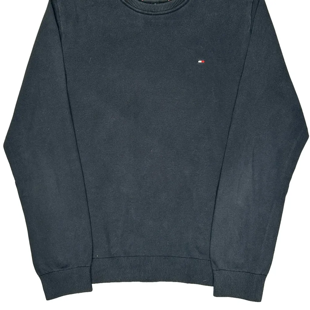 Tommy Hilfiger Jumper - Medium Navy Cotton - Image 5
