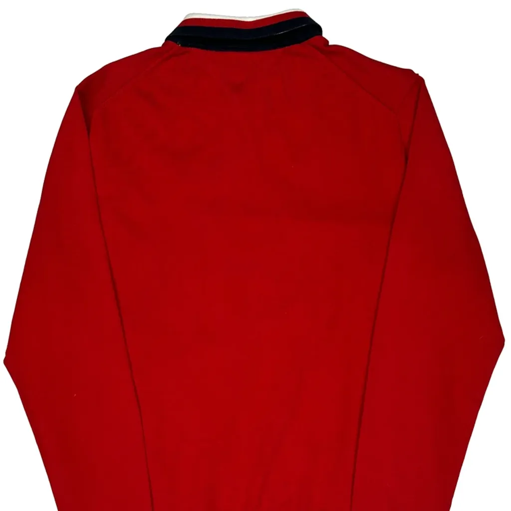 Tommy Hilfiger Striped Jumper - Large Red Cotton - Image 7