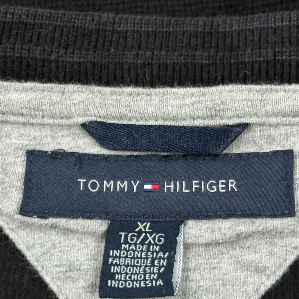 Tommy Hilfiger Long Sleeve T-Shirt - XL Black Cotton - Image 3