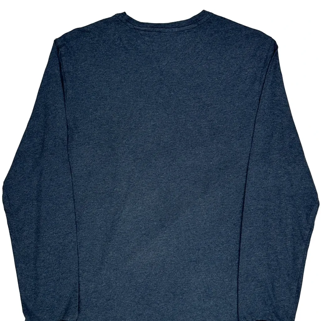 Tommy Hilfiger Long Sleeve T-Shirt - Medium Blue Cotton - Image 7