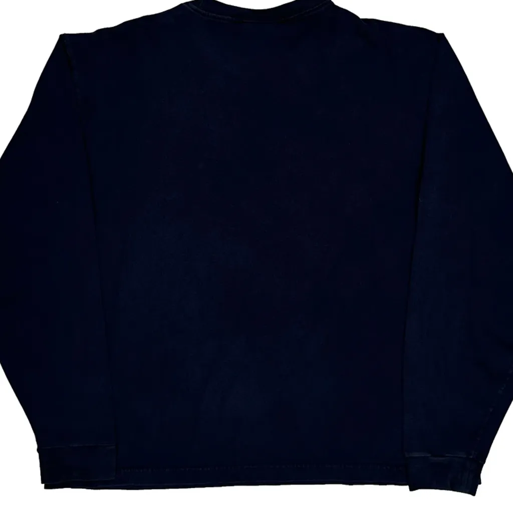 Tommy Hilfiger Long Sleeve T-Shirt - Medium Navy Cotton - Image 6