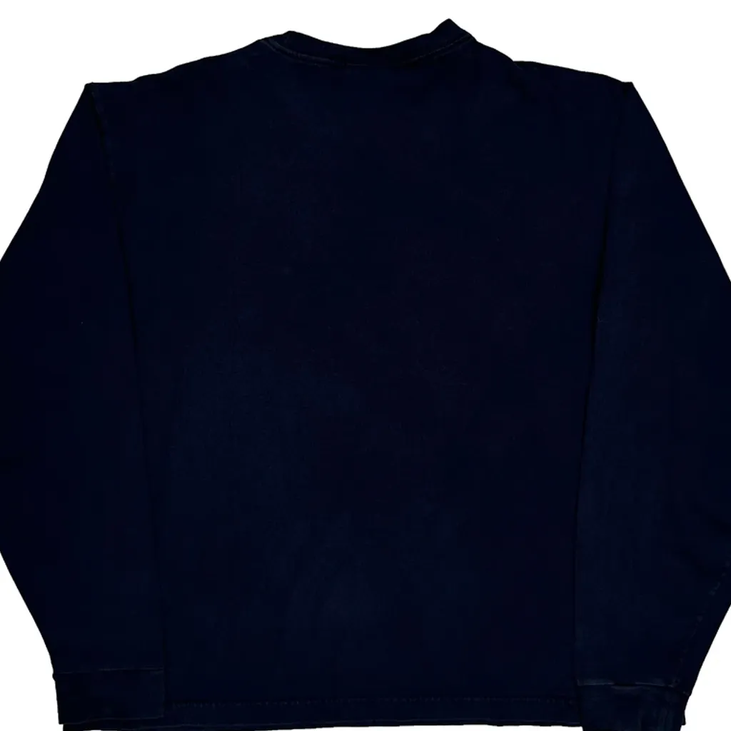 Tommy Hilfiger Long Sleeve T-Shirt - Medium Navy Cotton - Image 7