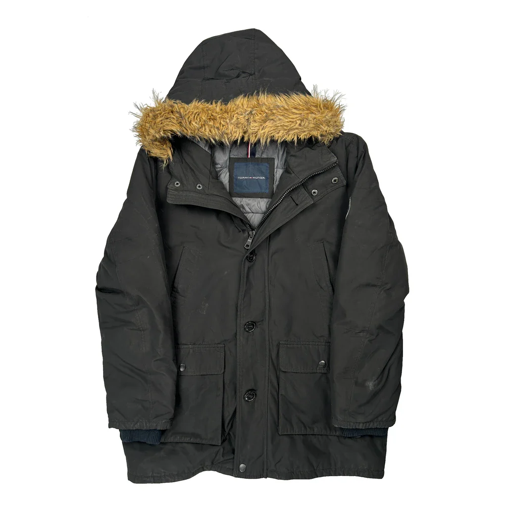 Tommy Hilfiger Parka - XL Black Polyester