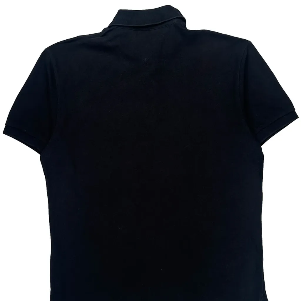 Tommy Hilfiger Polo Shirt - Medium Black Cotton - Image 6