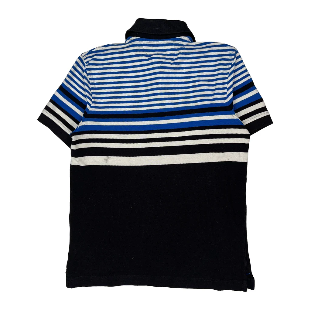 Tommy Hilfiger Slim Fit Polo Shirt - Medium Black Cotton - Image 2