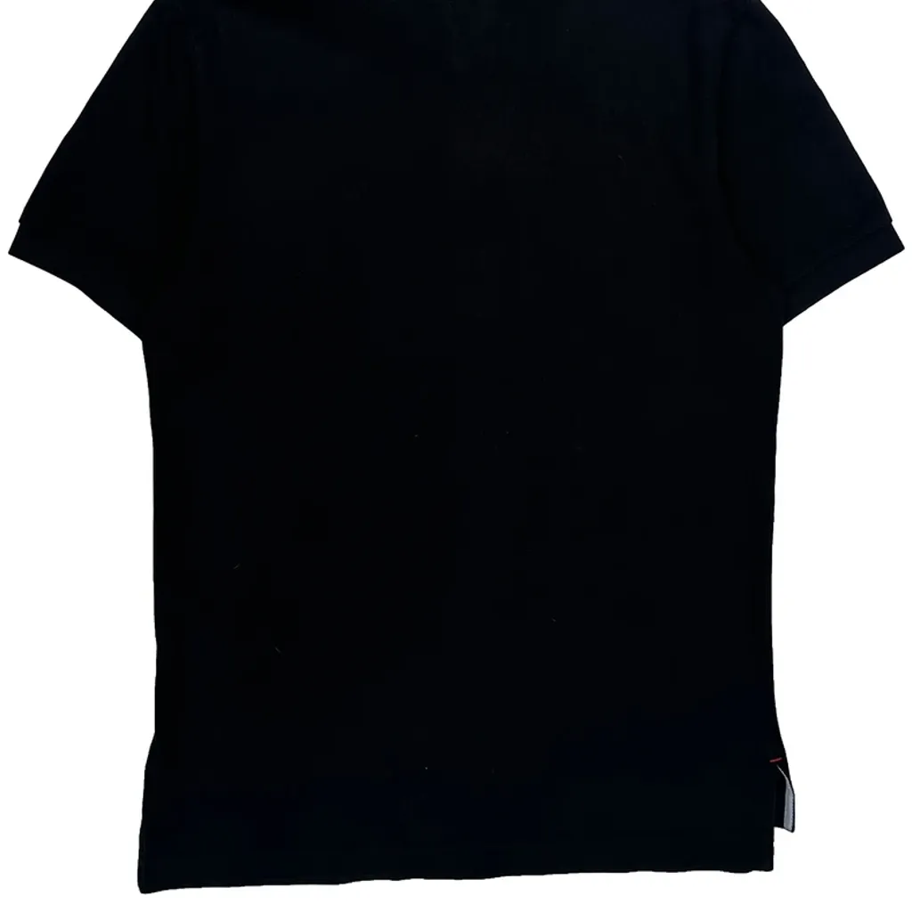 Tommy Hilfiger Polo Shirt - Small Black Cotton - Image 6