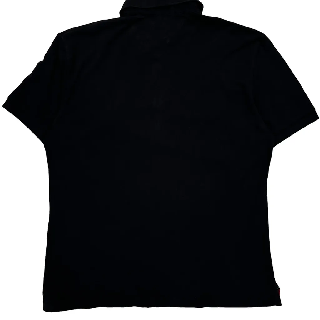 Tommy Hilfiger Polo Shirt - XL Black Cotton - Image 7