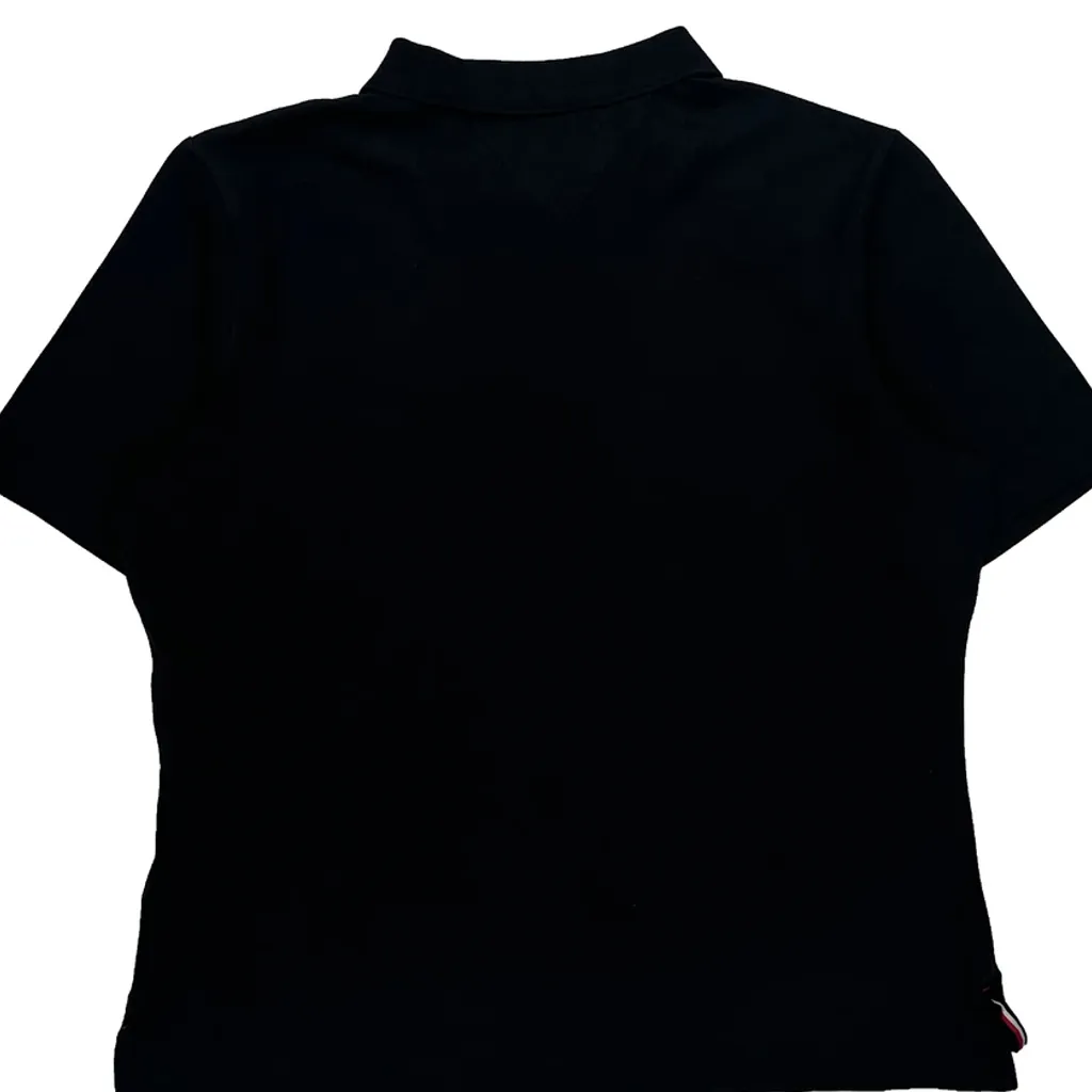 Tommy Hilfiger Polo Shirt - XL Black Cotton - Image 7