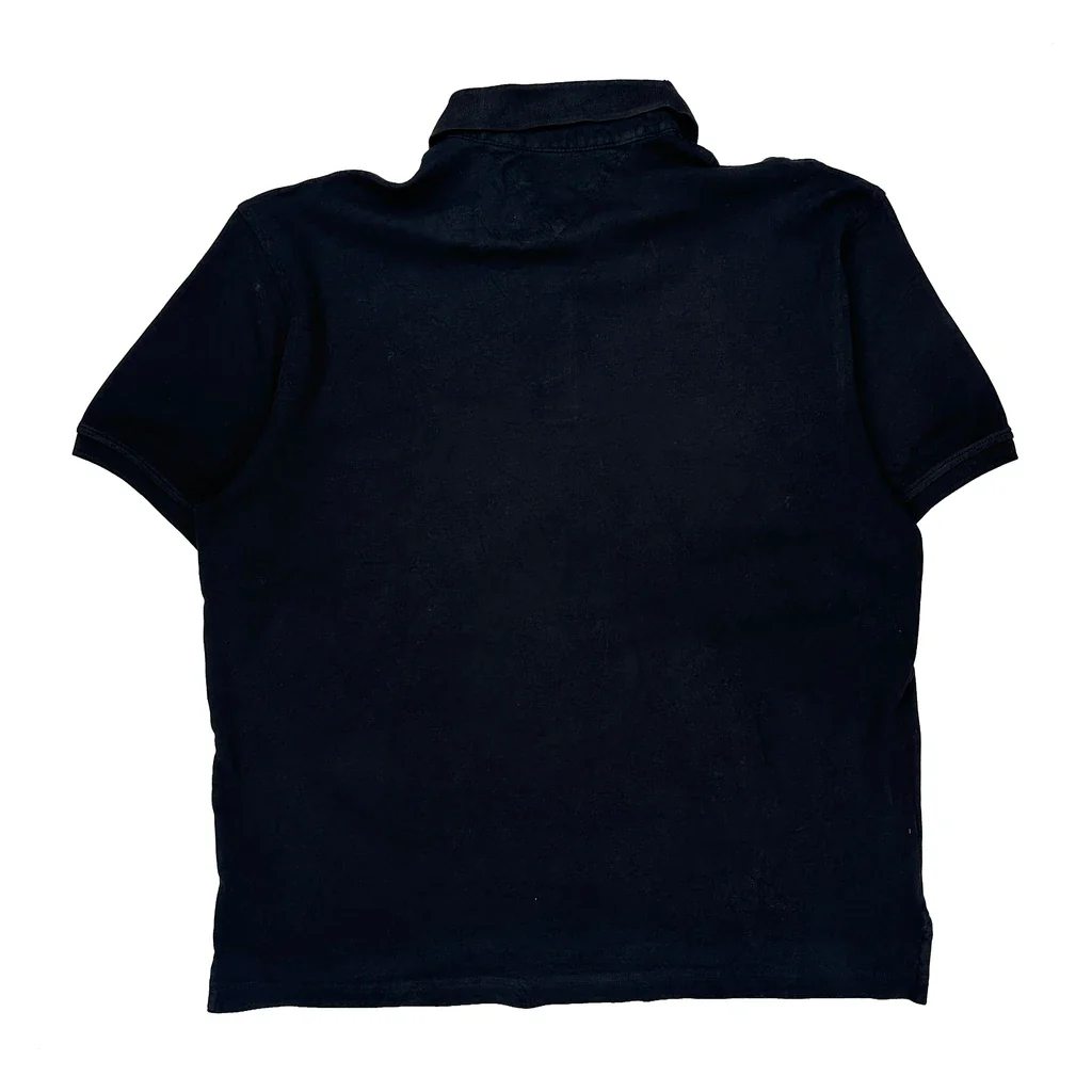 Tommy Hilfiger Polo Shirt - XL Black Cotton - Image 2