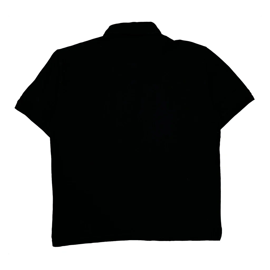 Tommy Hilfiger Striped Polo Shirt - 2XL Black Cotton - Image 2