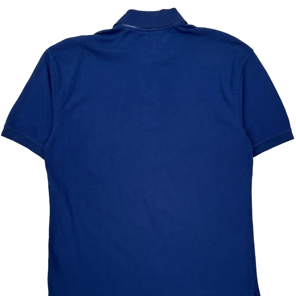 Tommy Hilfiger Polo Shirt - Large Blue Cotton - Image 6