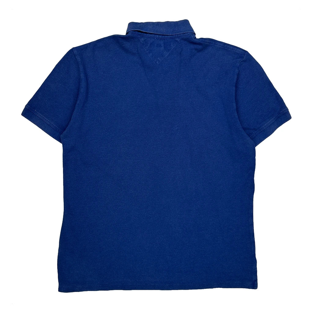 Tommy Hilfiger Polo Shirt - Large Blue Cotton - Image 2