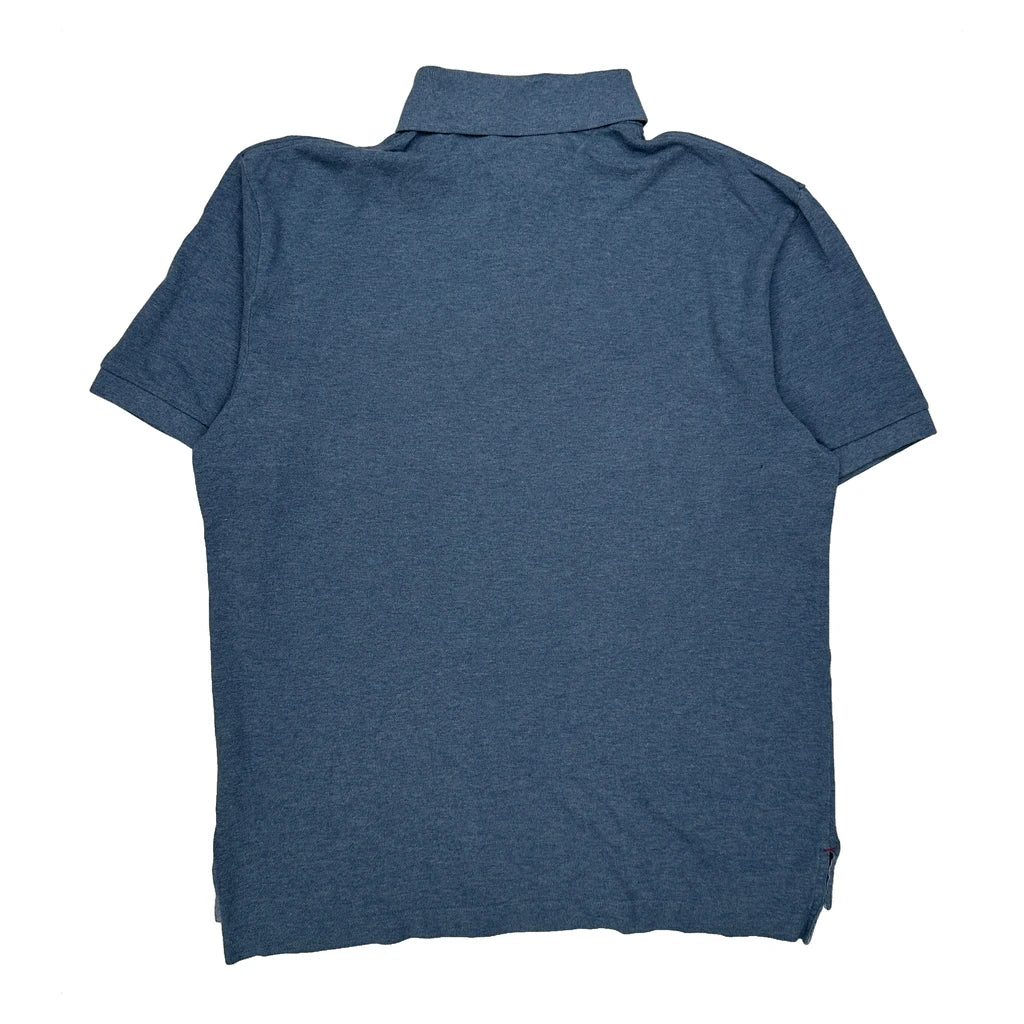 Tommy Hilfiger Polo Shirt - Large Blue Cotton - Image 2