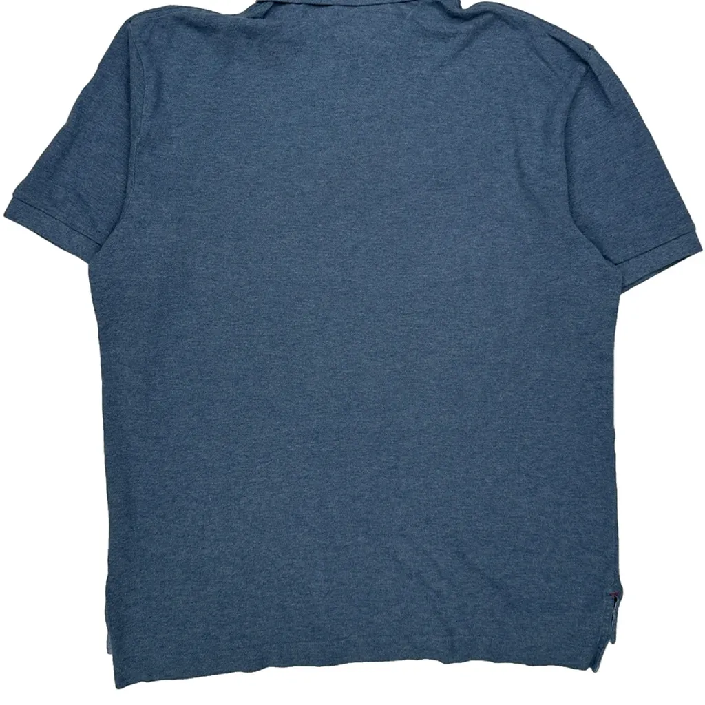 Tommy Hilfiger Polo Shirt - Large Blue Cotton - Image 6