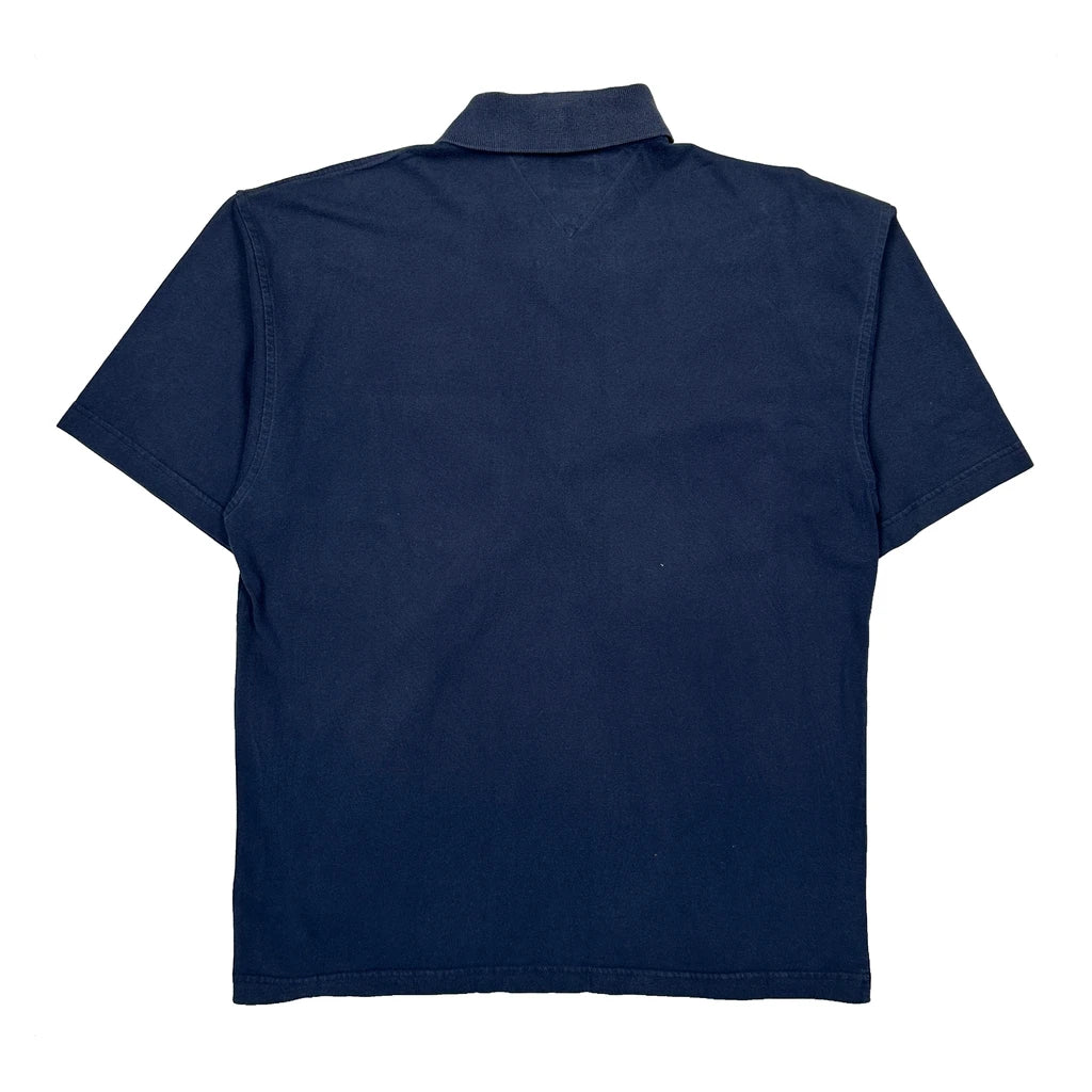 Tommy Hilfiger Polo Shirt - Large Blue Cotton - Image 2