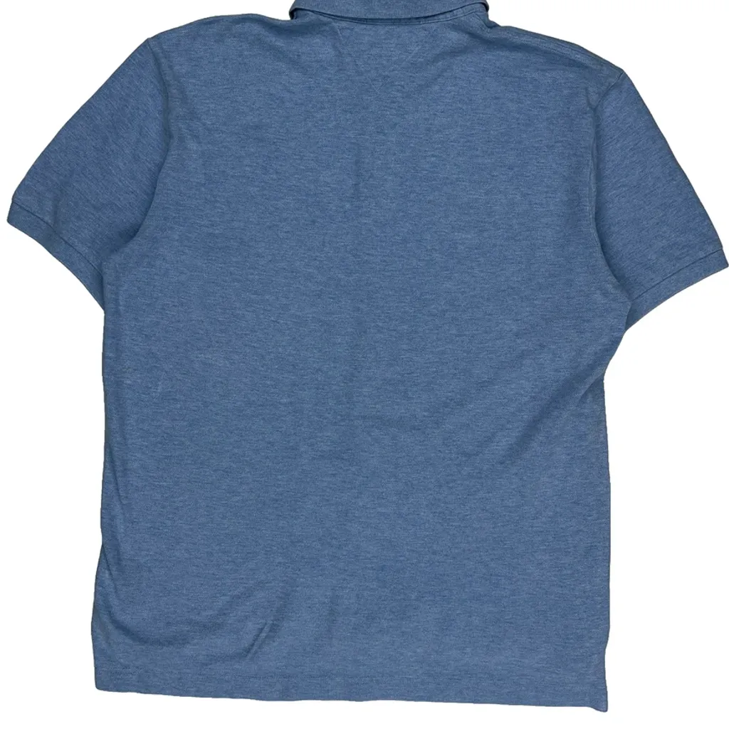 Tommy Hilfiger Polo Shirt - Large Blue Cotton - Image 6