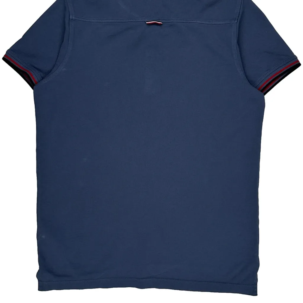 Tommy Hilfiger Slim Fit Polo Shirt - Medium Blue Cotton - Image 6