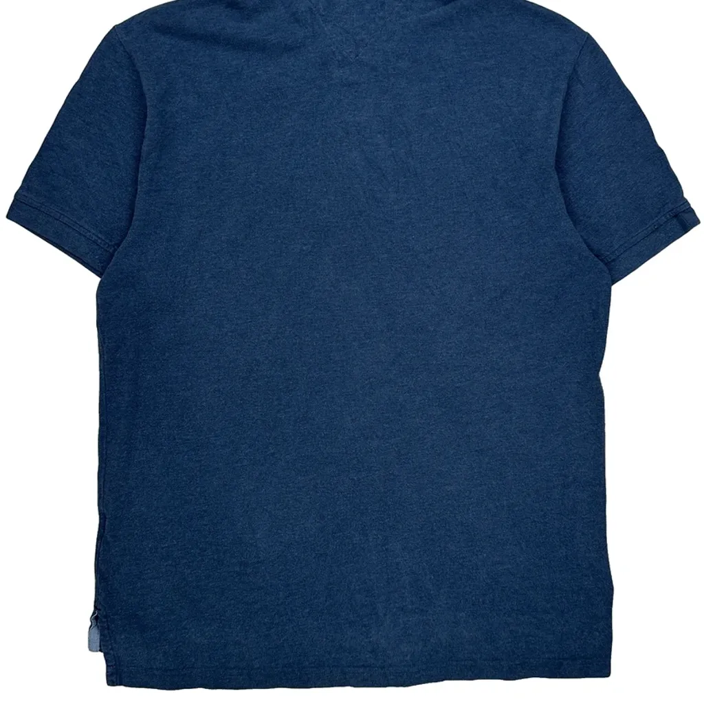 Tommy Hilfiger Polo Shirt - Medium Blue Cotton - Image 6