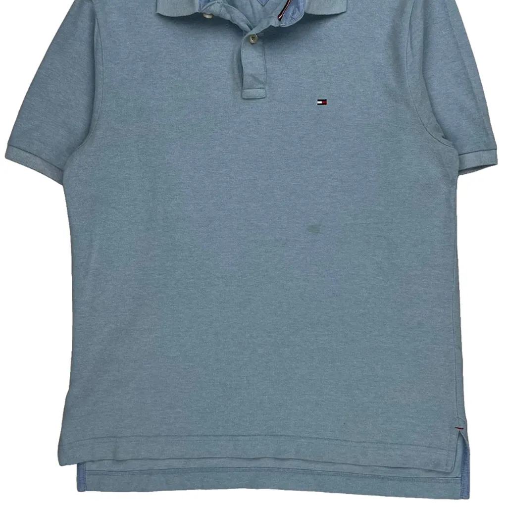 Tommy Hilfiger Polo Shirt - Small Blue Cotton - Image 5