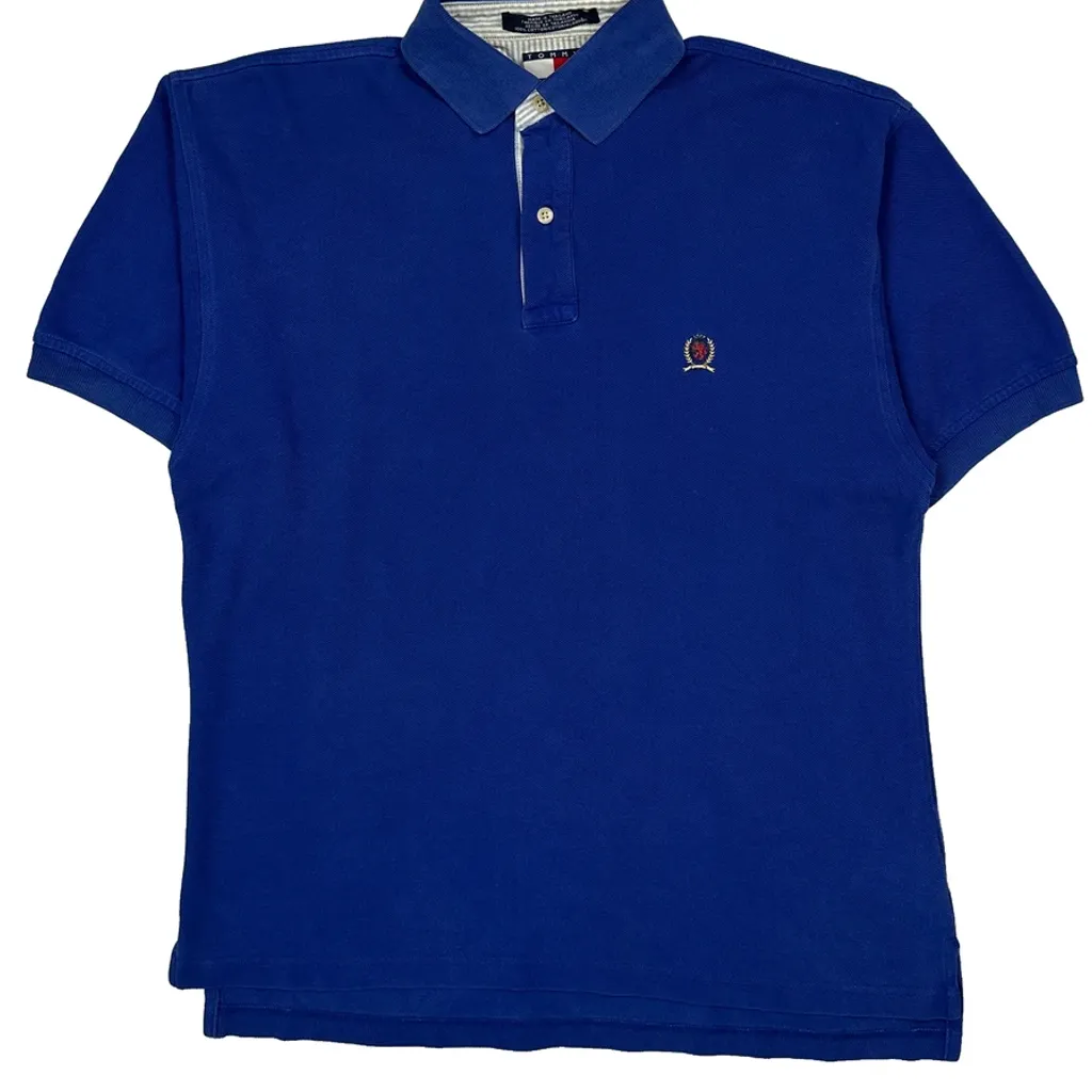 Tommy Hilfiger Polo Shirt - Small Blue Cotton - Image 5