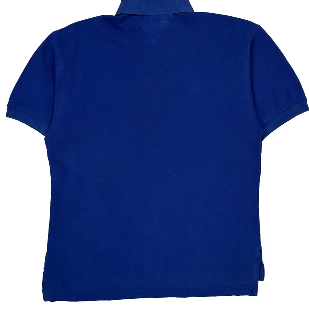 Tommy Hilfiger Polo Shirt - Small Blue Cotton - Image 6
