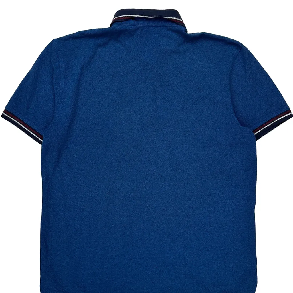 Tommy Hilfiger Polo Shirt - XL Blue Cotton - Image 7