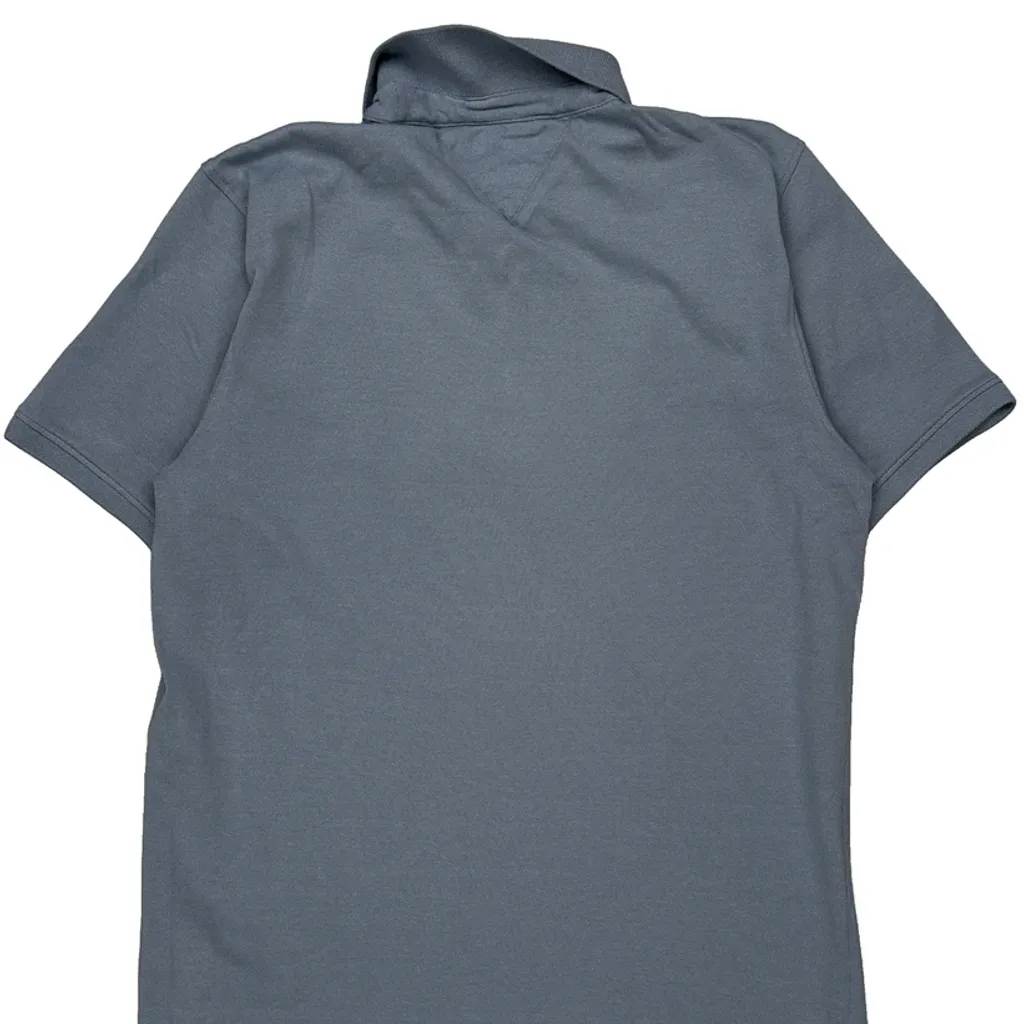 Tommy Hilfiger Slim Fit Polo Shirt - XL Blue Cotton - Image 6