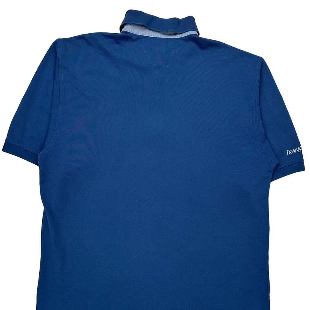 Tommy Hilfiger Tall Polo Shirt - XL Blue Cotton - Image 6