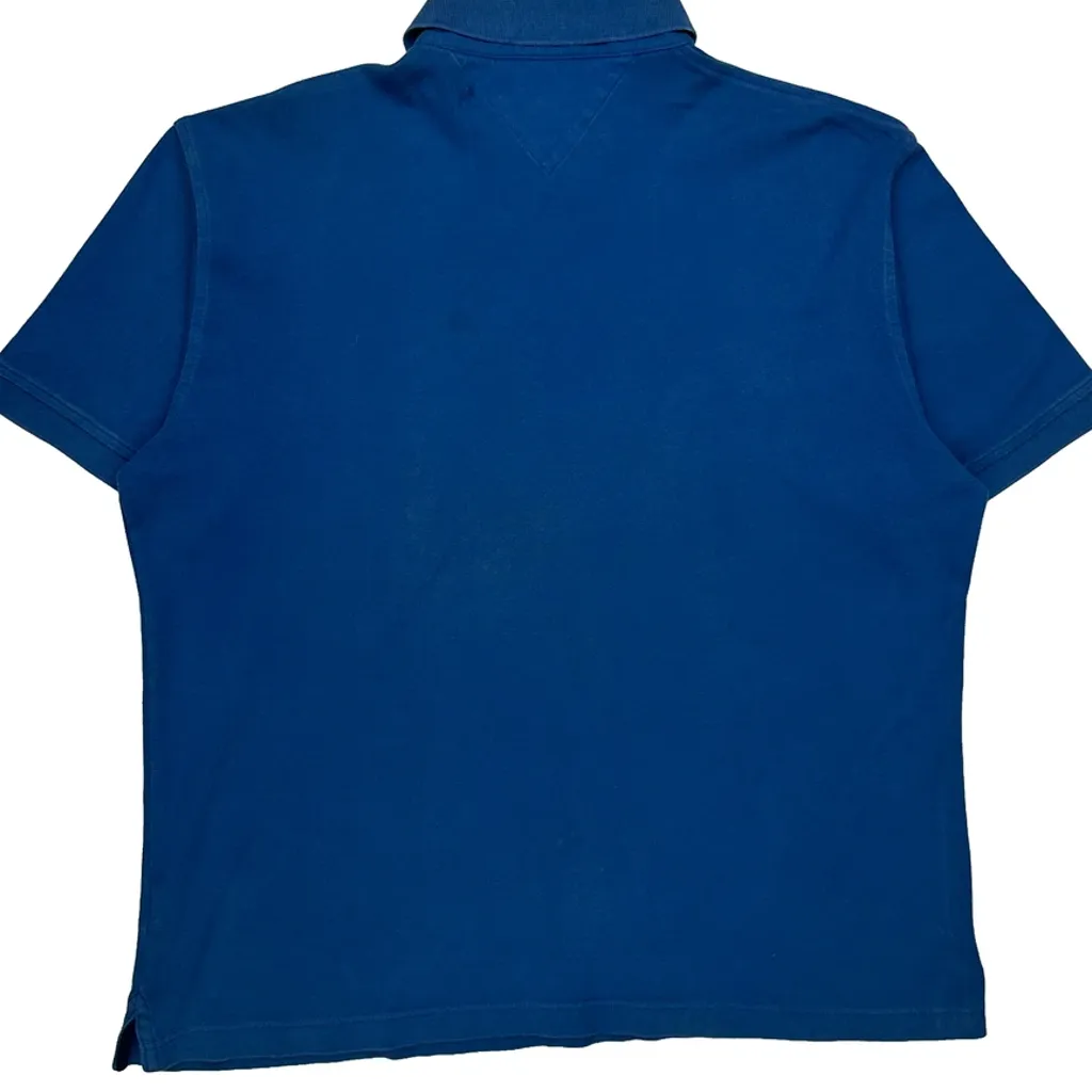 Tommy Hilfiger Polo Shirt - XL Blue Cotton - Image 6