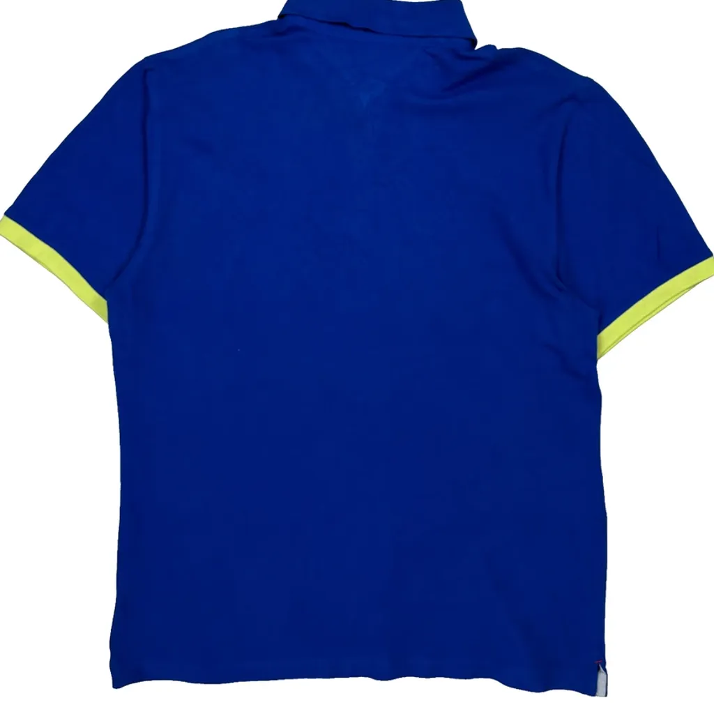 Tommy Hilfiger Polo Shirt - XL Blue Cotton - Image 7