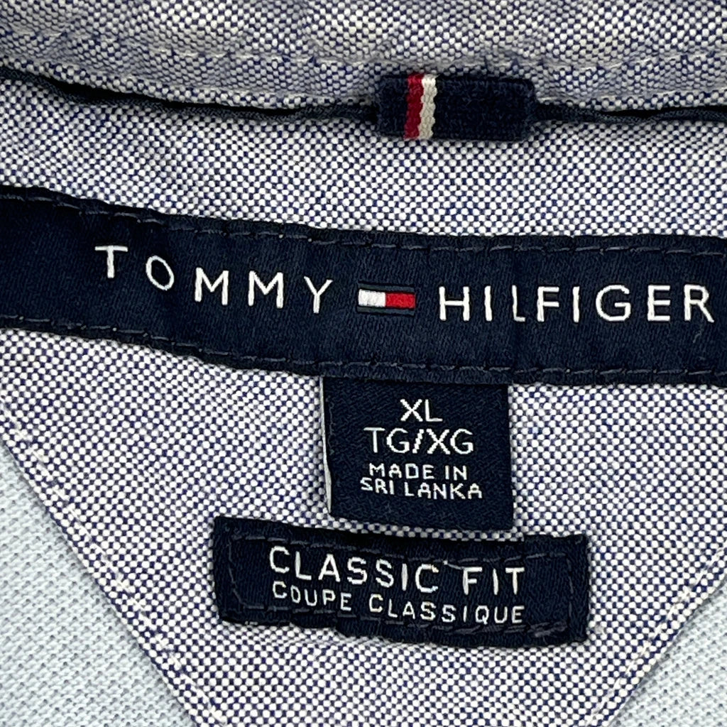 Tommy Hilfiger Polo Shirt - XL Blue Cotton - Image 3