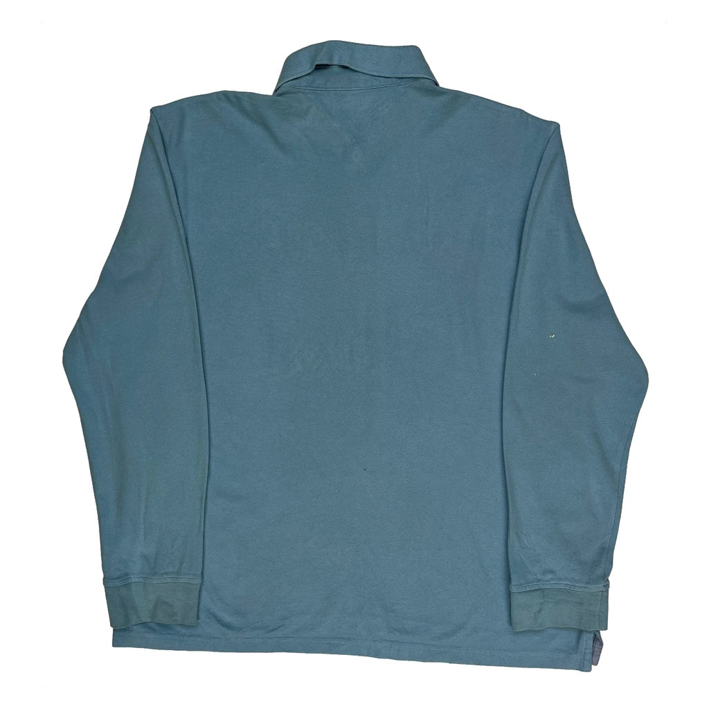 Tommy Hilfiger Polo Shirt - XL Blue Cotton - Image 2